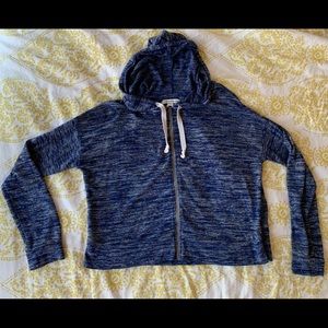 American Eagle Blue Zip Up